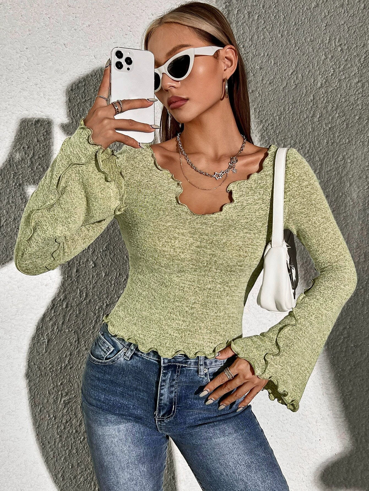 Amazon Cross-Border Women's Fashion Trendy and Elegant Style T-Shirt