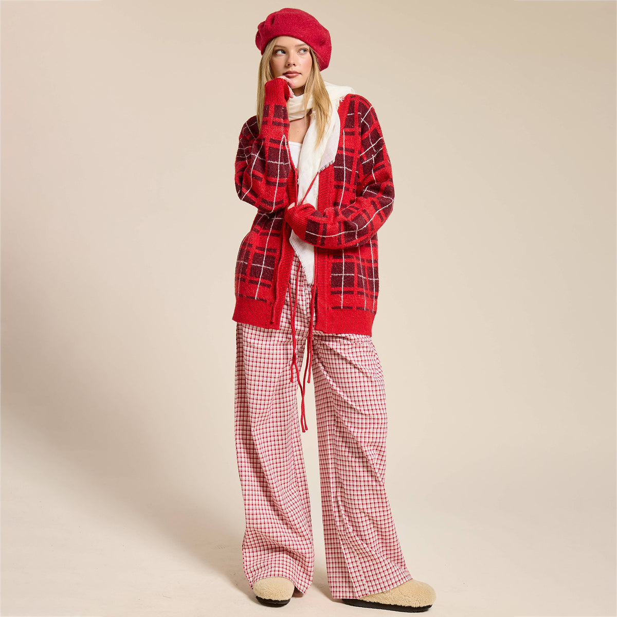New Women's Long-Sleeve Knitted Cardigan for Autumn and Winter