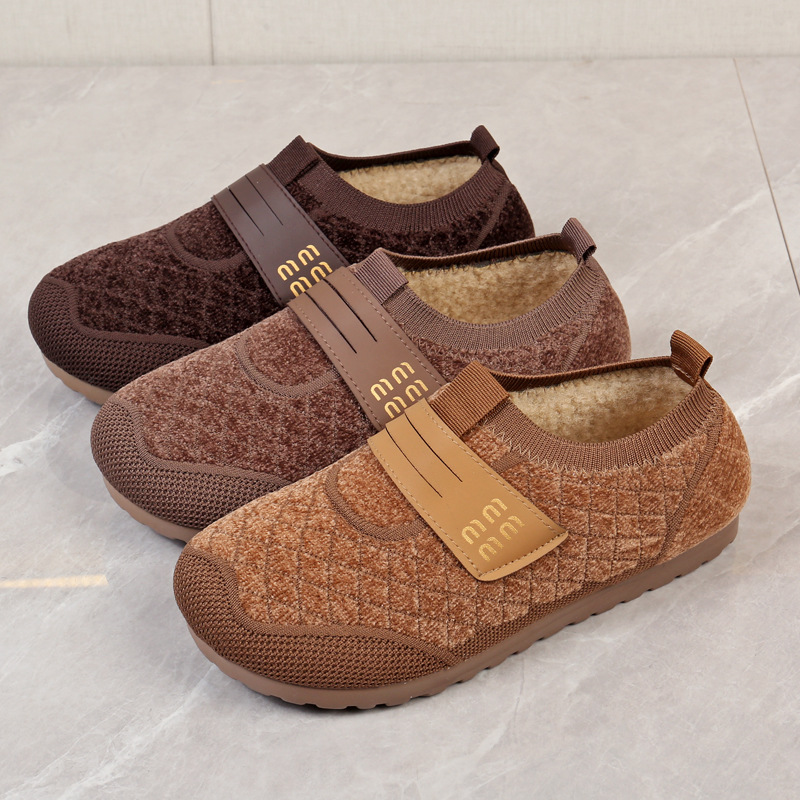 New Winter Warm and Comfortable Cotton Shoes for Middle-Aged and Elderly Women