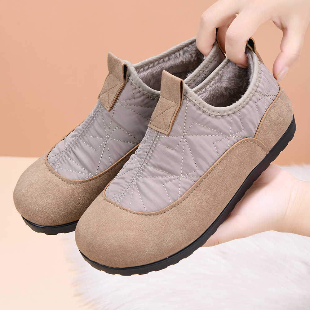 New Winter 2026 Warm Snow Boots with Soft Soles for Middle-Aged and Elderly People