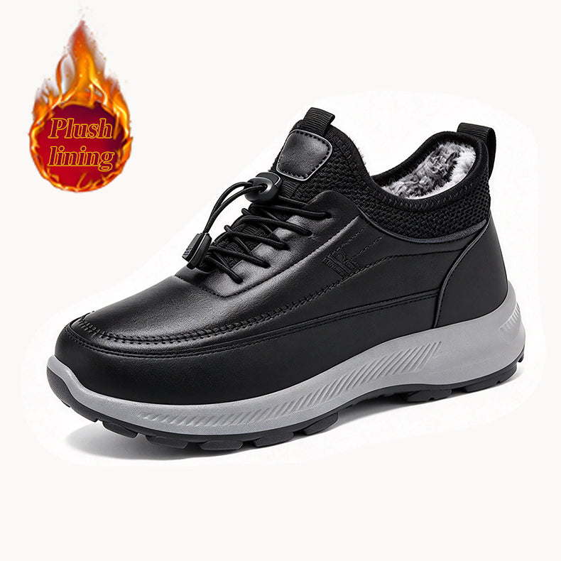 👢👢 New thickened winter cotton shoes—soft-soled, non-slip, and warm shoes for moms.