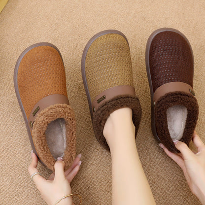 2026 winter new arrival: women's slip-on house slippers