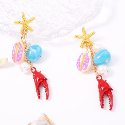 Stylish And Versatile Beach-Vacation Style Earrings