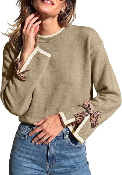 New Autumn/Winter Round Neck Long Sleeve Sweater