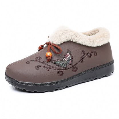 New Fall/Winter 2026 Slip-On Non-Slip Casual Shoes for Middle-Aged and Elderly Women