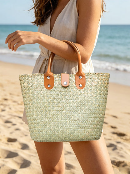 Stylish And Versatile New Woven Handbag For Women