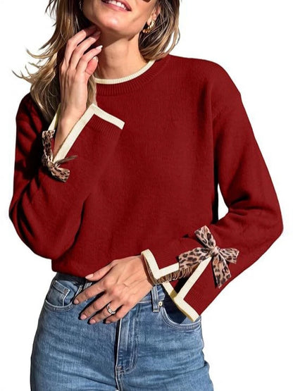 New Autumn/Winter Round Neck Long Sleeve Sweater