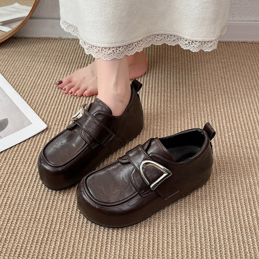 Autumn 2026 New Arrival: Versatile Retro Platform Shoes