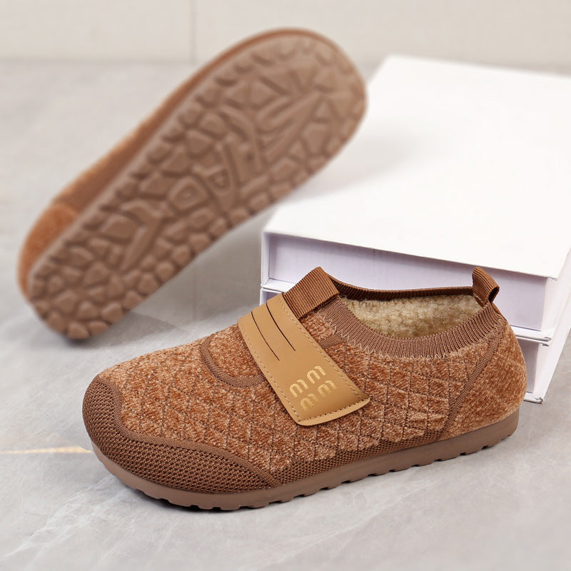 New Winter Warm and Comfortable Cotton Shoes for Middle-Aged and Elderly Women