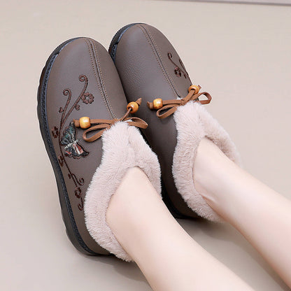 New Fall/Winter 2026 Slip-On Non-Slip Casual Shoes for Middle-Aged and Elderly Women
