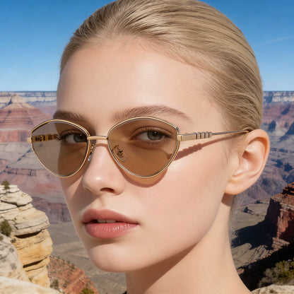 Fashionable Cat-Eye Sunglasses
