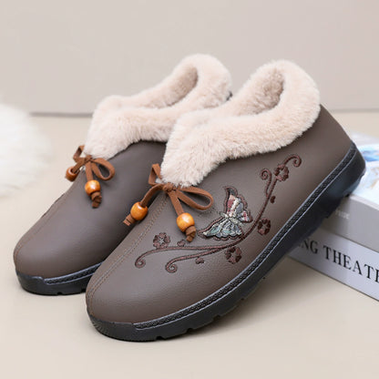 New Fall/Winter 2026 Slip-On Non-Slip Casual Shoes for Middle-Aged and Elderly Women