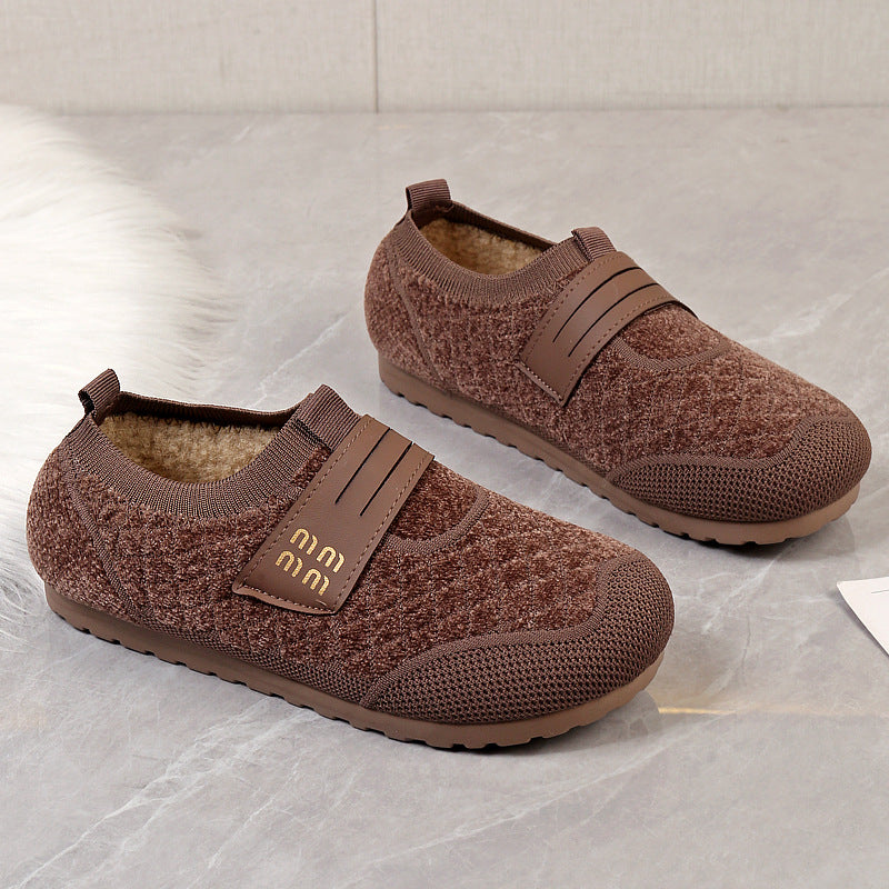 New Winter Warm and Comfortable Cotton Shoes for Middle-Aged and Elderly Women