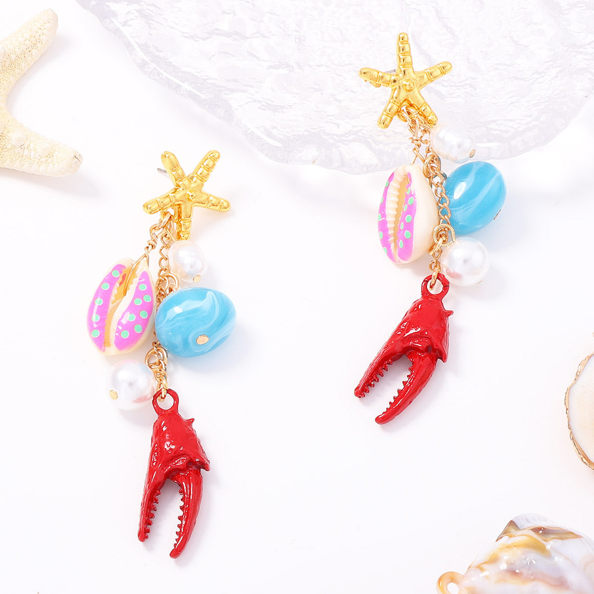 Stylish And Versatile Beach-Vacation Style Earrings