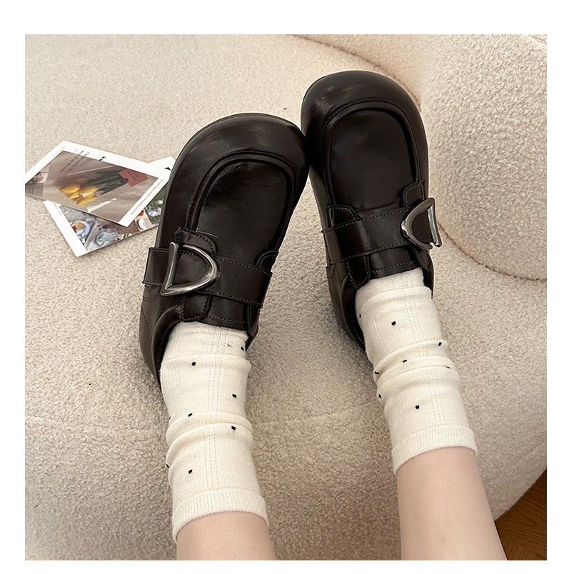 Autumn 2026 New Arrival: Versatile Retro Platform Shoes