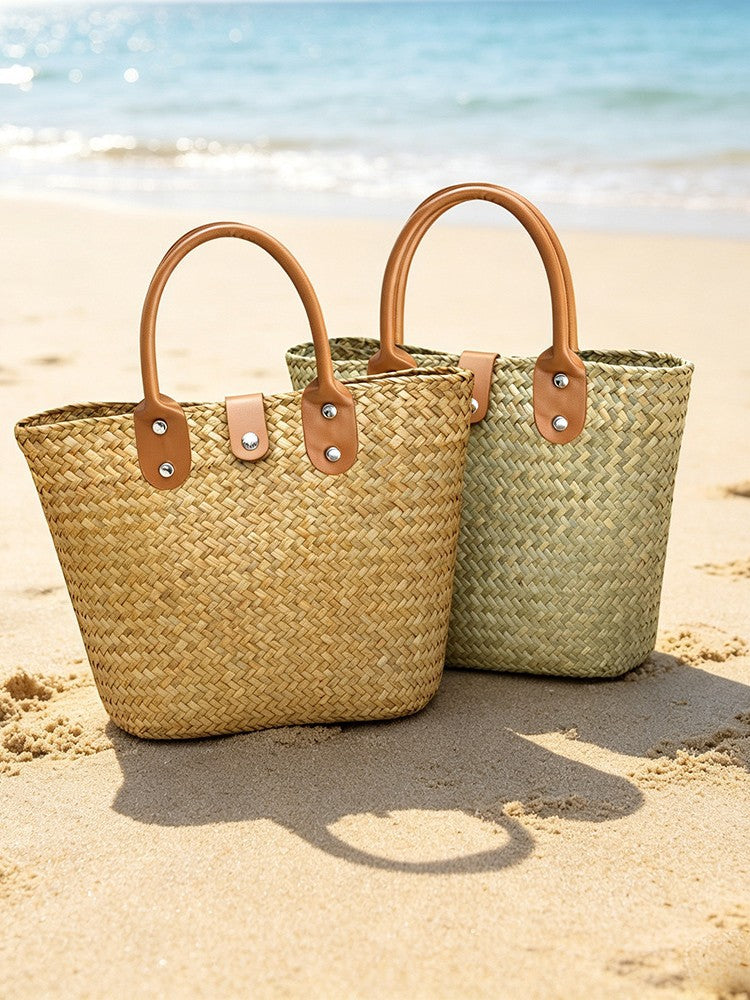 Stylish And Versatile New Woven Handbag For Women
