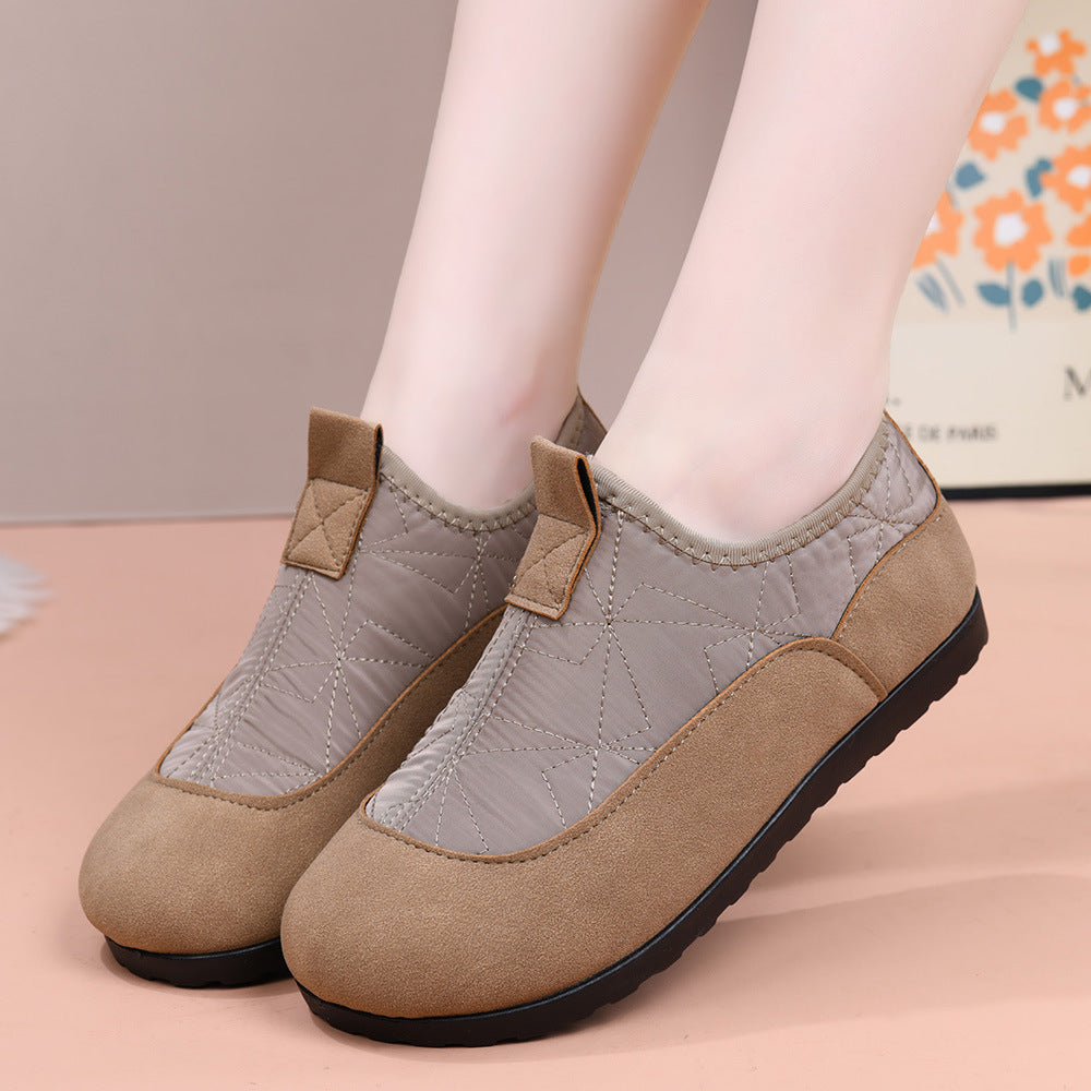 New Winter 2026 Warm Snow Boots with Soft Soles for Middle-Aged and Elderly People
