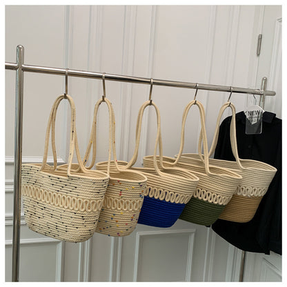 Women's Large-Capacity Straw Bag