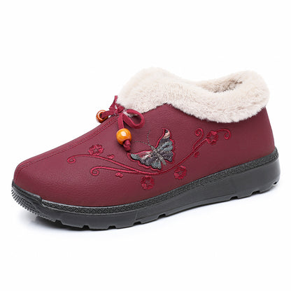 New Fall/Winter 2026 Slip-On Non-Slip Casual Shoes for Middle-Aged and Elderly Women