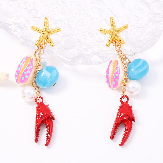 Stylish And Versatile Beach-Vacation Style Earrings