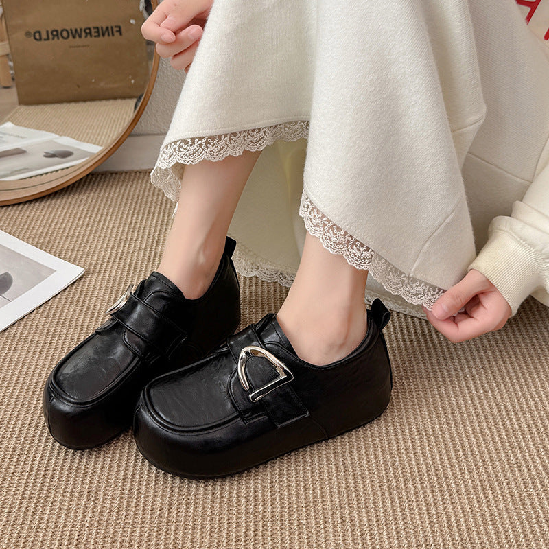 Autumn 2026 New Arrival: Versatile Retro Platform Shoes