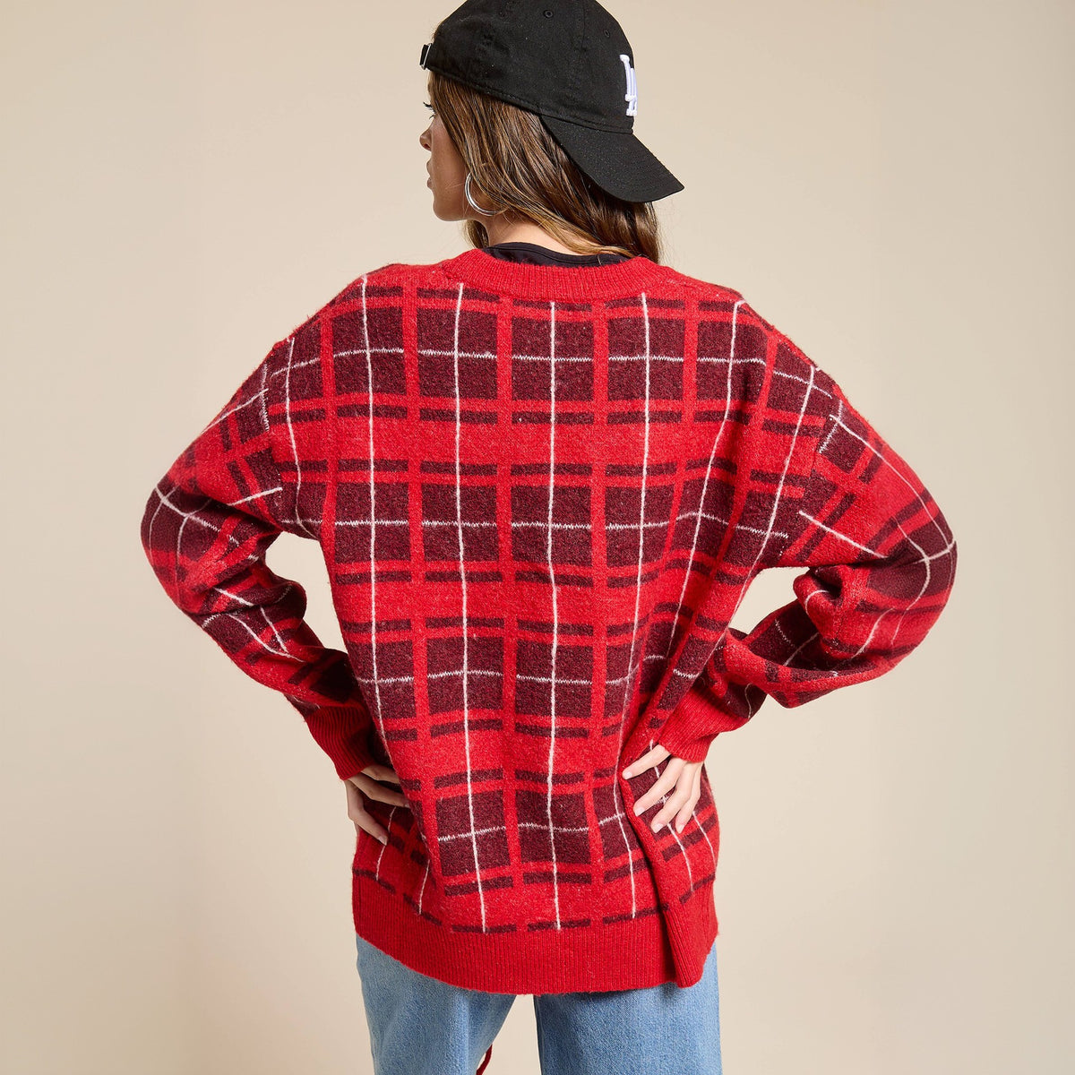 New Women's Long-Sleeve Knitted Cardigan for Autumn and Winter