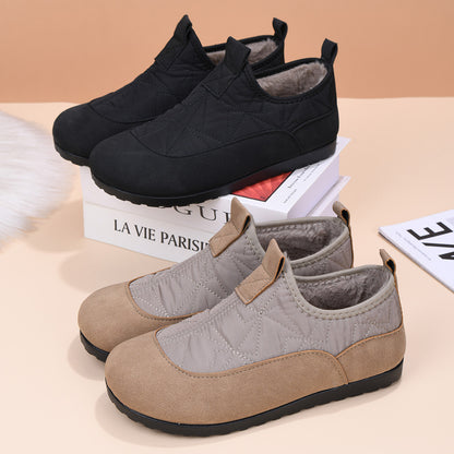 New Winter 2026 Warm Snow Boots with Soft Soles for Middle-Aged and Elderly People
