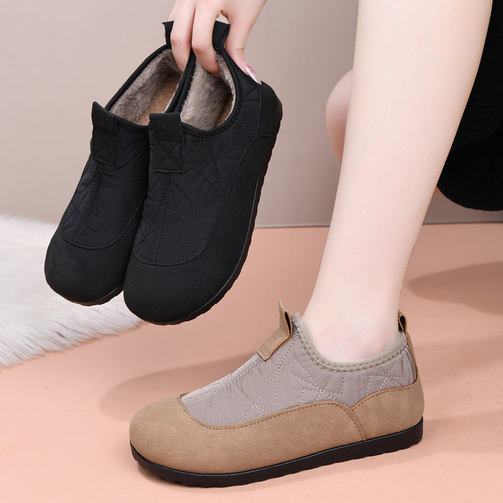 New Winter 2026 Warm Snow Boots with Soft Soles for Middle-Aged and Elderly People
