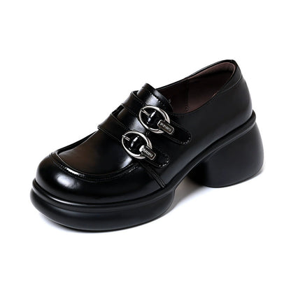 New Autumn Women's Platform Block-Heel Shoes