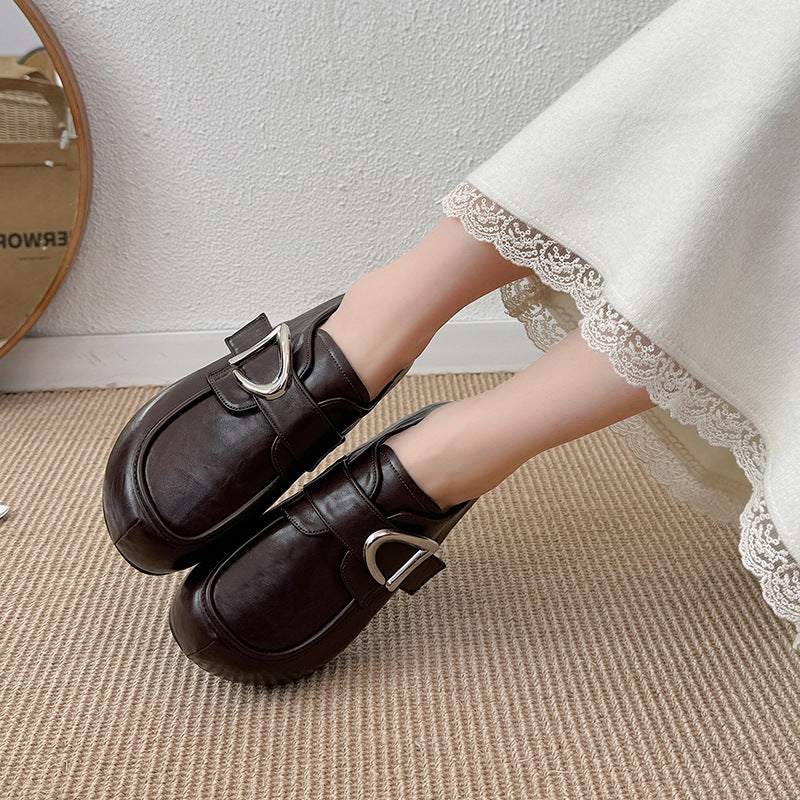 Autumn 2026 New Arrival: Versatile Retro Platform Shoes