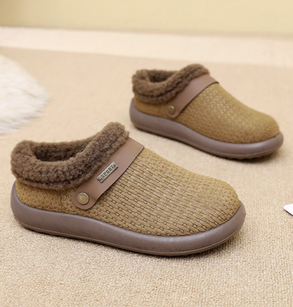 New Winter 2026 Slip-On Non-Slip Cotton House Shoes